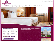 Tablet Screenshot of hotelroyalpenang.com